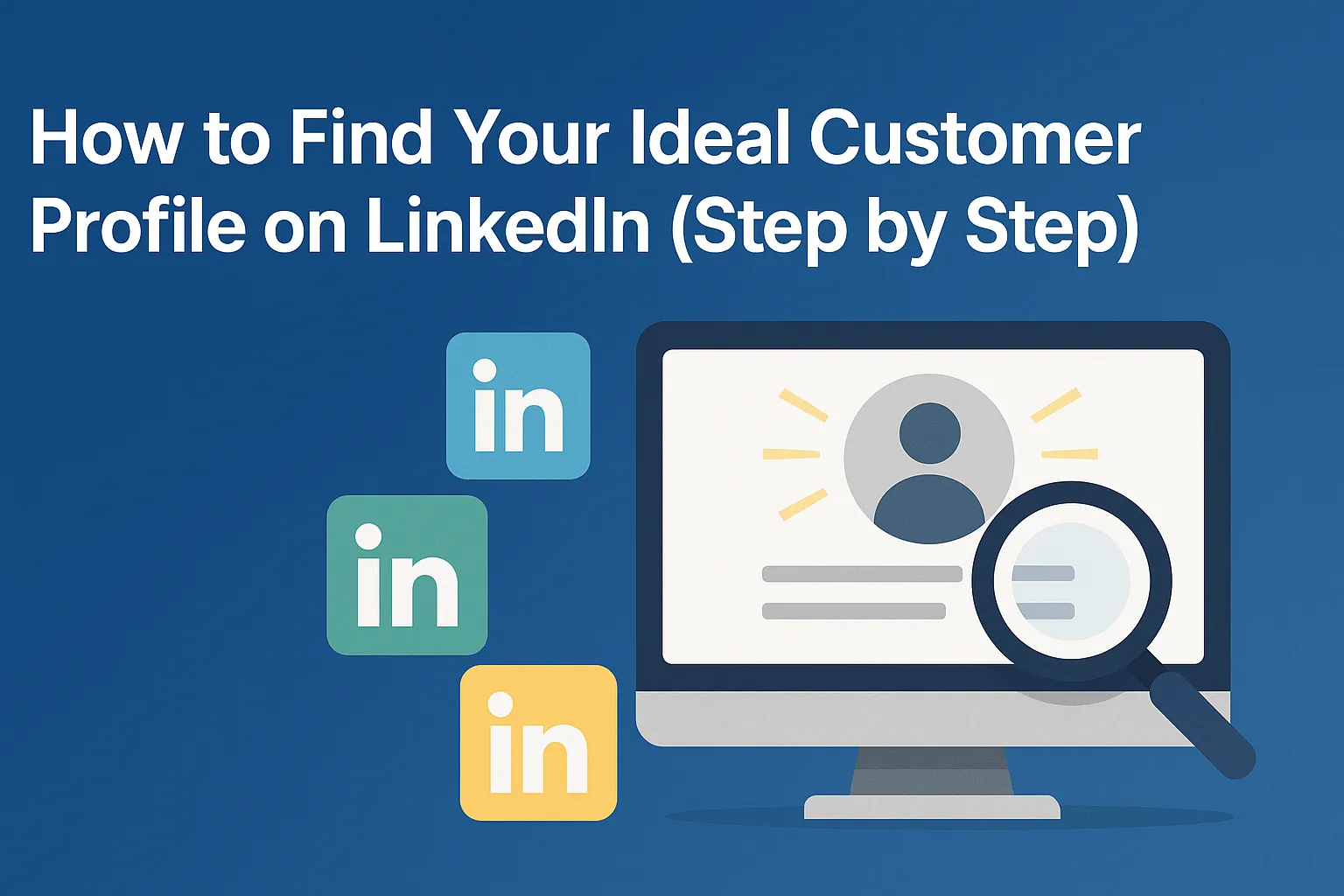 Cover Image for How to Find Your Ideal Customer Profile on LinkedIn (Step by Step)
