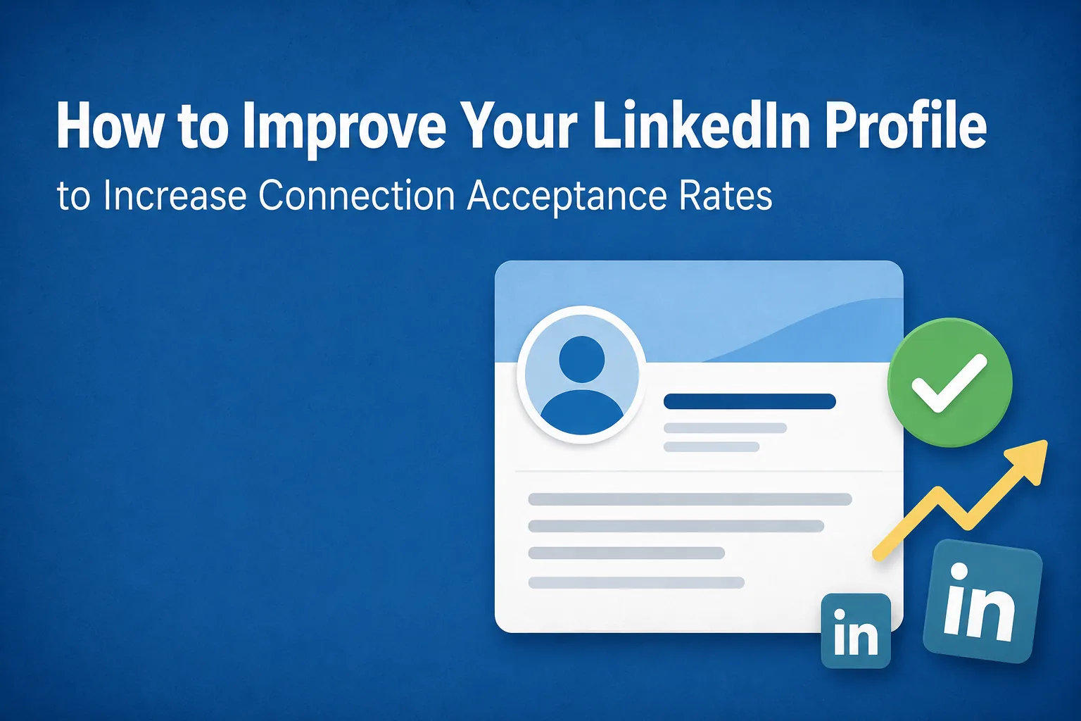 Cover Image for How to Improve Your LinkedIn Profile to Increase Connection Acceptance Rates
