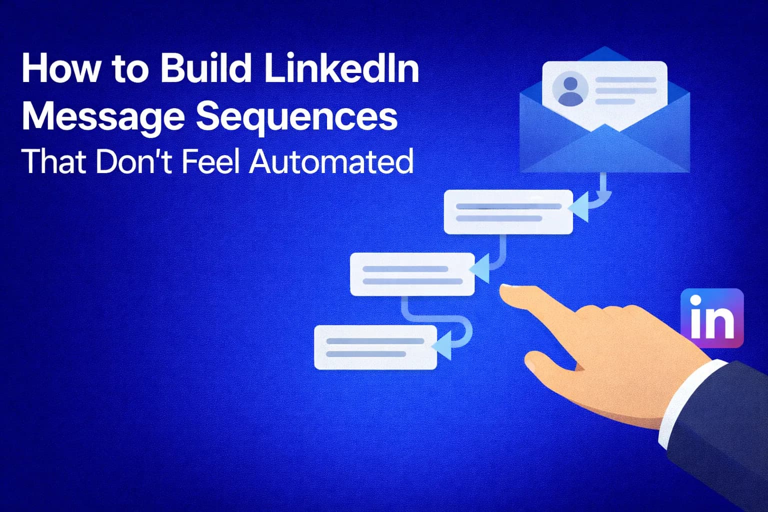 Cover Image for How to Build LinkedIn Message Sequences That Don’t Feel Automated